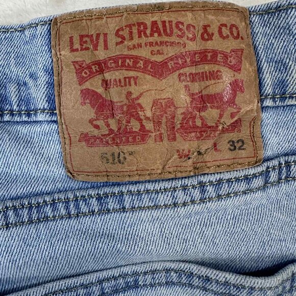 Levi’s 510 men’s Skinny Jeans – Light Wash Denim waist 32 - Picture 7 of 13